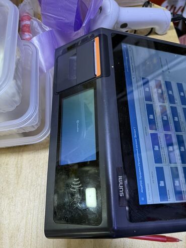 сканеры документ сканер: POS-терминал Sunmi D2mini (стационарный моноблок с сенсорным экраном)