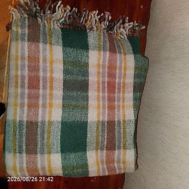 Пледы: BATI YÜN “Scotch Yün Battaniye” – Battal Boy.2/2.5. - Material: Yün — 3