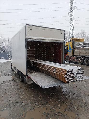 Грузоперевозки автогидробортом (боковая и задняя загрузка) - Фургон