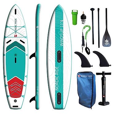 серфы: Надувной SUP/Windsup комплект Nordic Ride 11’4 Описание: - — 1