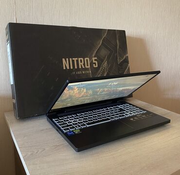 Lenovo: Б/у Acer Nitro, 15.6 ", Intel Core i7, 512 ГБ, Самовывоз
