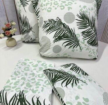 Комплекты постельного белья: Постельное бельё, 100% хлопок, постельное бельё, наволочки, подушки — 36