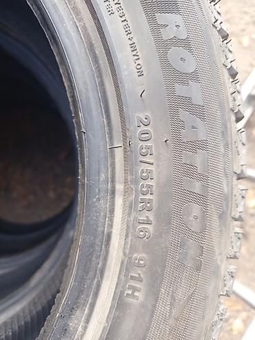 205 65 16 зимние шины: Зимние шины 205/55 R16 91H Комплект в отличном состоянии,Цена — 3