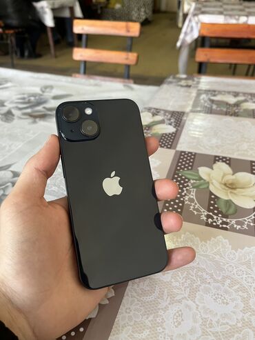 Apple iPhone: IPhone 14, 128 GB, Midnight, Zəmanət, Simsiz şarj, Face ID