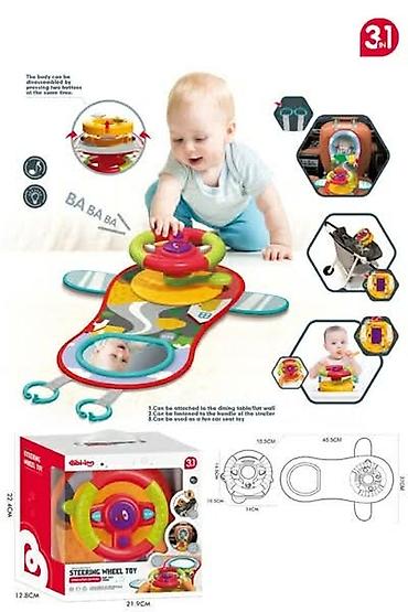nike air max 2: 3u1 volan igračka za bebe – Abiiie Steering Wheel Toy - Interaktivni — 1