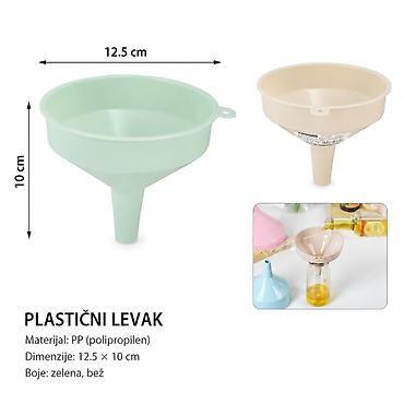 KMT plastični levak 2407282 Praktičan kuhinjski levak za lako sipanje