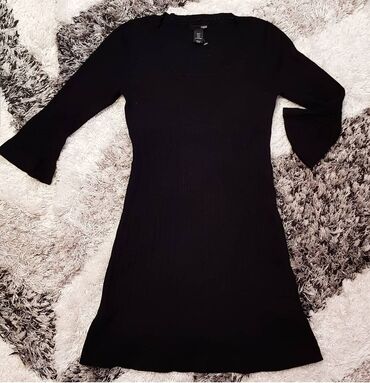 sinsay haljine srbija: H&M S (EU 36), color - Black, Other style, Long sleeves