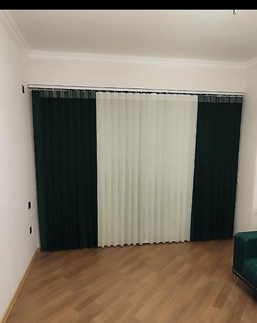 Zərif naxışlı jalüz pərdələr - Model: klassik damask və güllü — 8