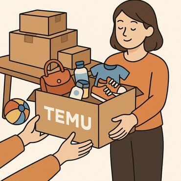 Paltar tikişi: Делаю заказы с сайта Temu