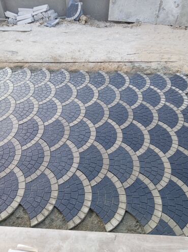 Döşəmə işləri: Tamet (klinker) daş döşəmə xidməti - Geniş çeşiddə dekorativ səki — 11