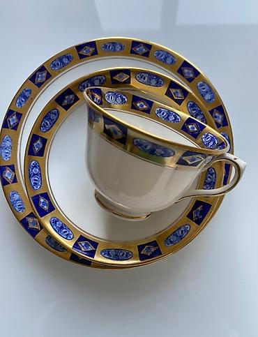 Кухонные принадлежности: 1. Одна чайная тройка, фарфор ( Бавария, Mitterteich) -6500 с 2) — 5