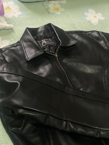 Куртки: Продаю кожаную куртку В идеальном состоянии 🔥 На рост 175-185 Плотный — 6