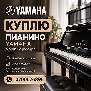 ремонт ямаха: Куплю пианино Yamaha. - Рассмотрю любые модели и серии - Возможен — 1