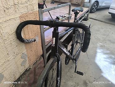 фикс modric: Фикс-байк (fixed gear) с рулём-баран и ободами повышенной высоты — 9
