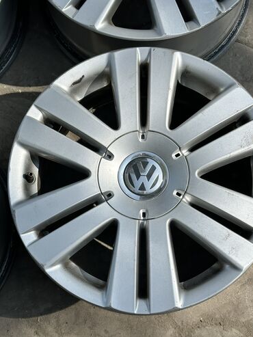 Диски: Литые Диски R 16 Volkswagen, Комплект, отверстий - 5, Б/у
