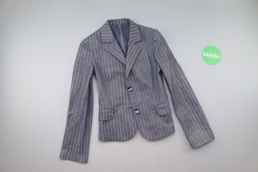 Піджаки: Піджак, XS, візерунок - Смужка, колір - Сірий