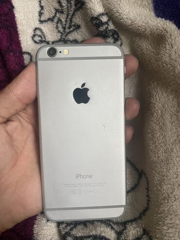 Apple iPhone: IPhone 6, Серебристый, 100 %