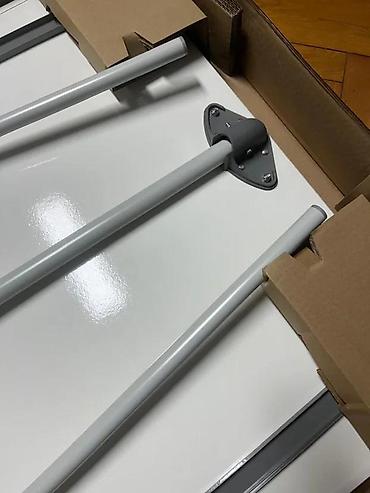 Ostali kancelarijski nameštaj: Flipchart Coyote – tronožac, sklopiv - Magnetna bela tabla sa — 14