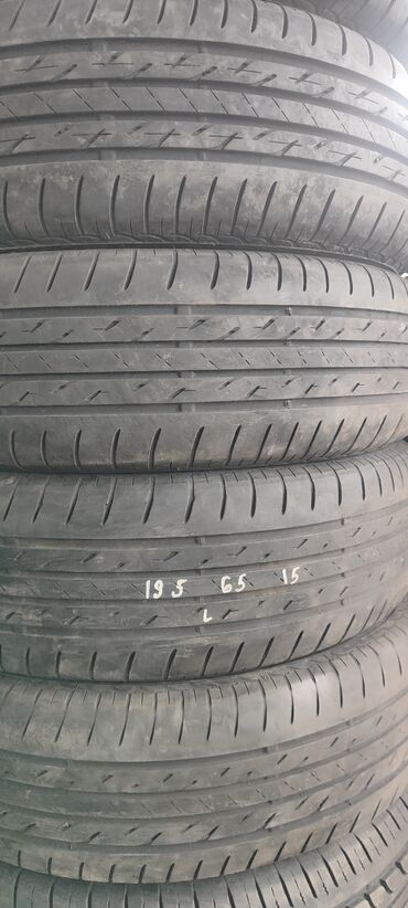 Шины: Шины 195 / 65 / R 15, Лето, Б/у, Комплект, Легковые, Япония, Bridgestone