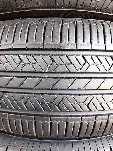 21565 r15: Шины 215 / 65 / R 15, Лето, Б/у, Комплект, Корея, Hankook — 1