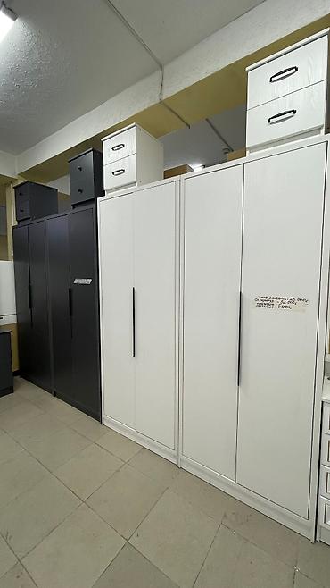 Шкафы для одежды: Шкаф для одежды, Новый, Прямой, ЛДСП — 6