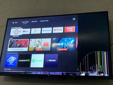 tcl televizor: İşlənmiş Televizor TCL 43" Ünvandan götürmə