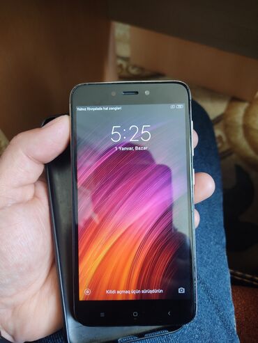 telefon htc: Xiaomi Redmi 4X, 16 GB, rəng - Narıncı, 
 İki sim kartlı