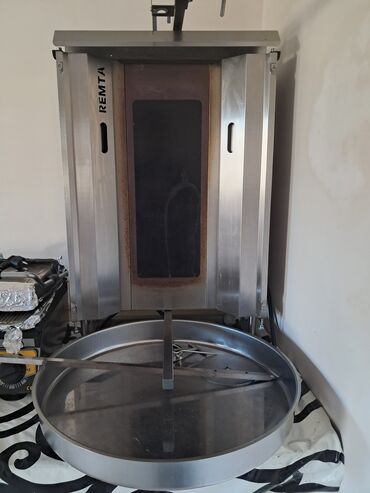 купить профессиональную кофемашину в баку: REMTA markalı dik şişli dönər aparatı - Paslanmayan poladdan gövdə -