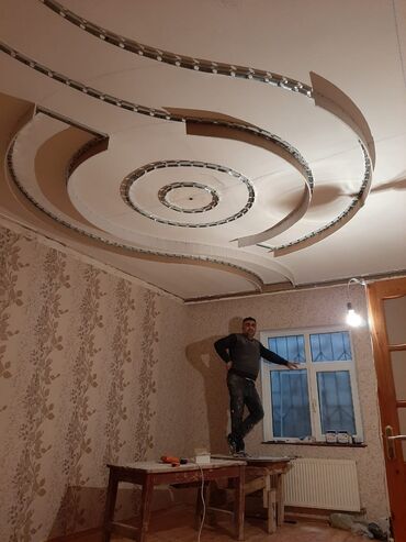Təmir işləri: Alçıpan işleri görürük.TV stent, Fiqurlu tavan, ara kesme, düz tavan -da lalafo.az — 8 Təmir işləri: Alçıpan işleri görürük.TV stent, Fiqurlu tavan, ara kesme, düz tavan — 8