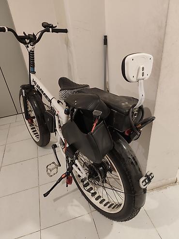elekdirikli sukuter: Elektrik fatbike velosiped – HUMMER brendli qatlanan karkaslı model — 4