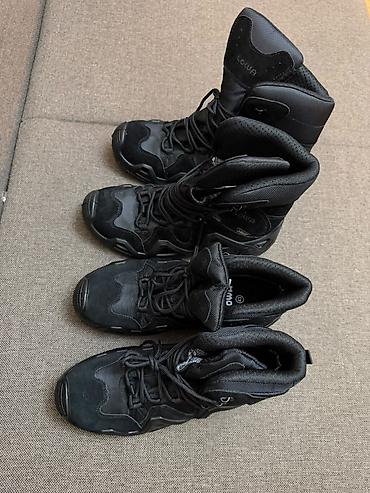 ayaqqabı kişi ucun: Lowa taktik/trekkinq botları – qara rəng - Model: Lowa (GORE‑TEX — 3