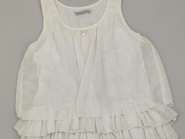 białe bluzki bez ramion: Blouse, M (EU 38), condition - Good