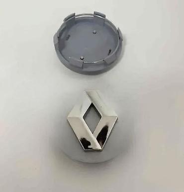 Gume i felne: ČEPOVI POKLOPCI ZA FELNE RENAULT 3D 60 MM / 56 MM - SIVI | — 1