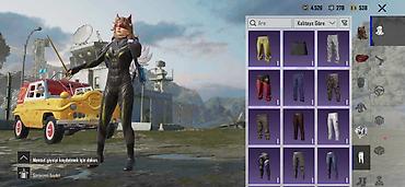 kask aksesuarları: PUBG Mobile hesabı – zəngin kosmetik kolleksiya Məzmun: - Qadın — 8