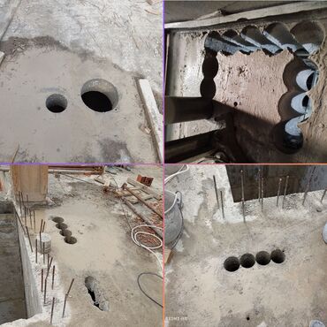 Beton işləri: #Betonkesme #betondeşmə Beton kubik kərpic - dən kəsim deşim — 28