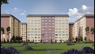 69: 1 комната, 45 м², ул. Горького / Алматинка Элитка, 6 этаж, ПСО (под самоотделку) — 10