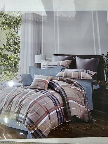 Комплекты постельного белья: Варёный хлопок, муслиновые постельное белье с нежными цветочными — 6