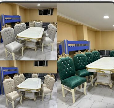 Masa və oturacaq dəstləri: Qonaq otağı üçün, Yeni, Açılmayan, Dördbucaq masa, 6 stul -da lalafo.az — 21 Masa və oturacaq dəstləri: Qonaq otağı üçün, Yeni, Açılmayan, Dördbucaq masa, 6 stul — 21