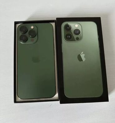 куплю айфон 6 плюс: IPhone 13 Pro Max, Б/у, 128 ГБ, Alpine Green, Чехол, Кабель, Коробка, 90 %