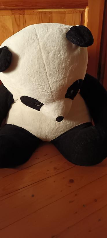 UÇUZ SATILIR BÖYÜK ÖLÇÜLÜ PANDA OYUNCAQ - Rəng: klassik qara-ağ -
