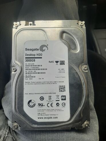 notebook altlığı: Внутренний Жёсткий диск (HDD) Seagate, 4 ТБ, 3.5", Б/у