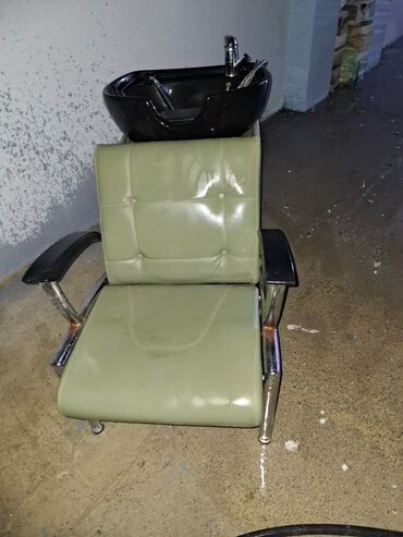 mətbəx moykası: İşlənmiş, Saş yuyulması kreslosu