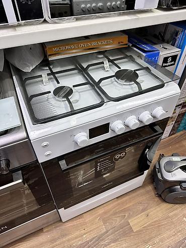 Духовкалар: Газовая плита VESTA с электродуховкой и стеклянной крышкой Основное — 1