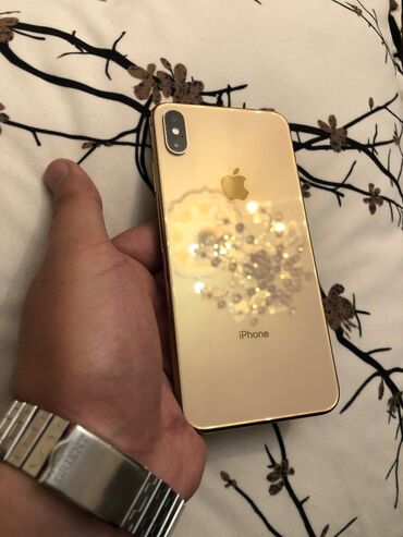 Apple iPhone: IPhone Xs Max, 64 GB, Qızılı, Face ID