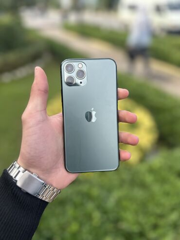 dubay versiya iphone: IPhone 11 Pro, 64 GB, Yaşıl, Face ID, Simsiz şarj, Sənədlərlə