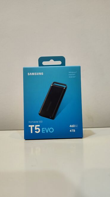sert disk: Xarici SSD disk Samsung, 4 TB, Yeni