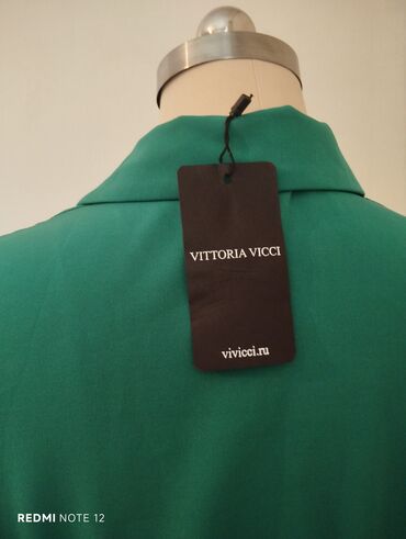 дизайнер одежды работа: Платье Vittoria Vicci новый - Цвет: насыщенный изумрудный - Силуэт