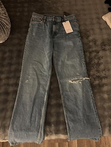 Farmerke – klasičan ravni kroj ZARA - Materijal: čvrst denim (100%