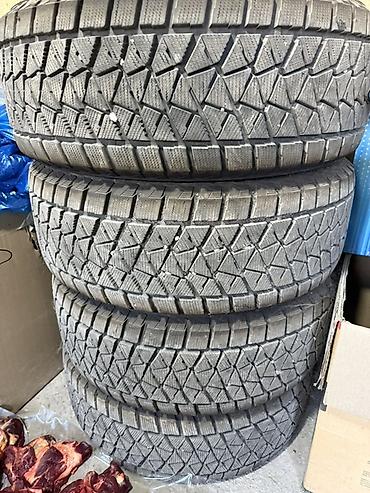 26560r18: Комплект зимних шин без шипов (4 шт.) Bridgestone (липучка), состояние — 5