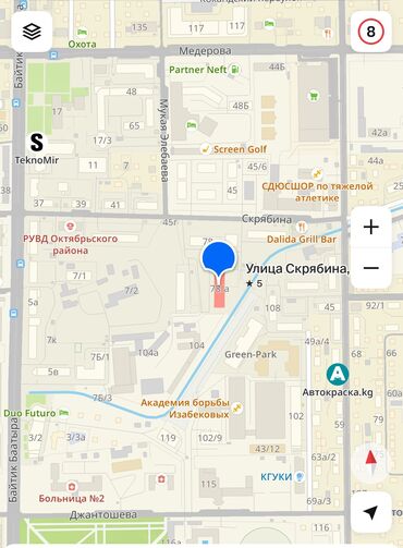 квартира гостиничнего типа: 1 комната, 22 м², Общежитие и гостиничного типа, 4 этаж, Косметический ремонт